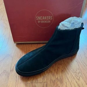 Grenson Black Suede Boot Size: 12. MSRP: $325